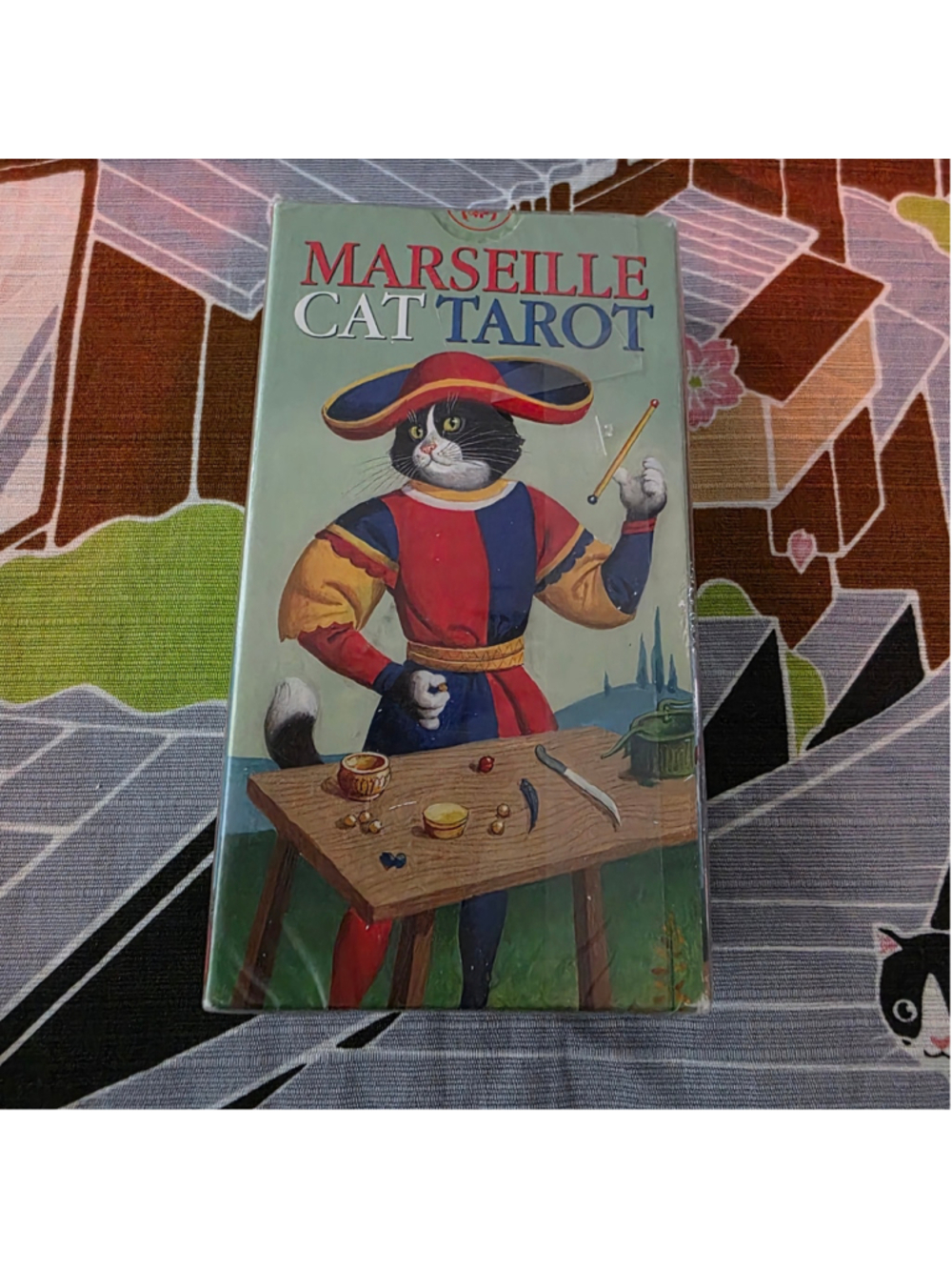 Marseille Cat Tarot Deck Lo Scarabeo Sealed Brand New Rare - Picture 10 of 10